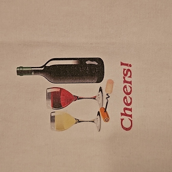 WIne Graphic Full Apron - Picture 2 of 3